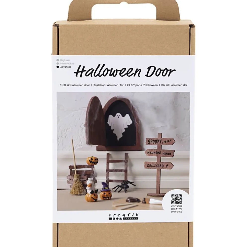 DIY Kit Halloweendörr, 1 förp.
