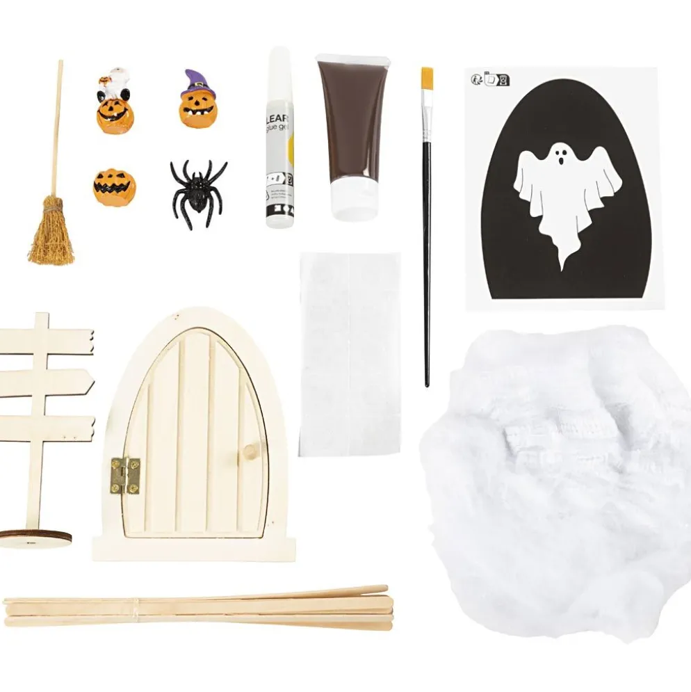 DIY Kit Halloweendörr, 1 förp.