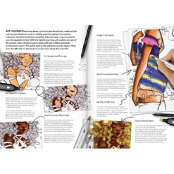 DIY Kit Illustration, Adventurous Colouring, mixade färger, 1 förp.