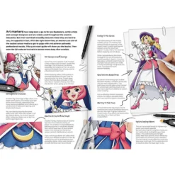 DIY Kit Illustration, Celestial Maidens, mixade färger, 1 förp.