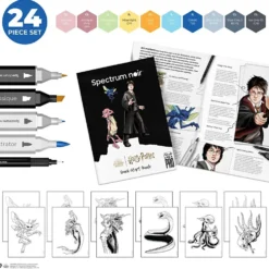 DIY Kit Illustration, Harry Potter: Magiska varelser , mixade färger, 1 förp.