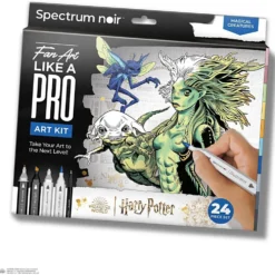 DIY Kit Illustration, Harry Potter: Magiska varelser , mixade färger, 1 förp.