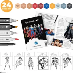 DIY Kit Illustration, Wonder Woman, mixade färger, 1 förp.