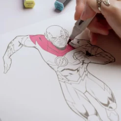 DIY Kit Illustration, Wonder Woman, mixade färger, 1 förp.