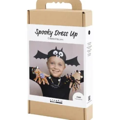 DIY Kit Läskiga Accessoarer, Dräkter och smycken, halloweenfärger, 1 förp.