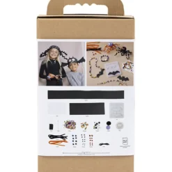 DIY Kit Läskiga Accessoarer, Dräkter och smycken, halloweenfärger, 1 förp.