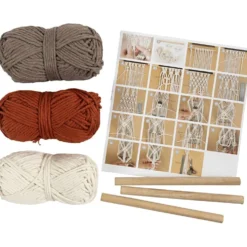 DIY Kit Makramé, Ampel, 1 förp.