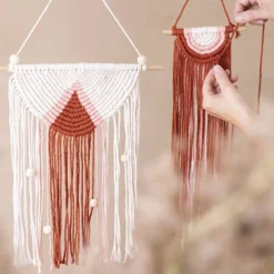 DIY Kit Makramé, Väggdekoration, 1 förp.