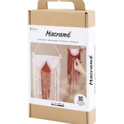 DIY Kit Makramé, Väggdekoration, 1 förp.