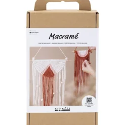 DIY Kit Makramé, Väggdekoration, 1 förp.