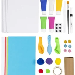 DIY Kit Målarfärger, mixade färger, 1 förp.