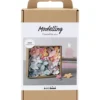 DIY Kit Modellera, Blommor, pastellfärger, 1 förp.