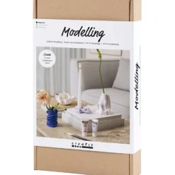 DIY Kit Modellera, Krukor och vaser, 1 förp.