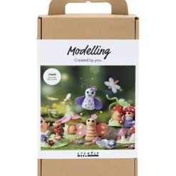 DIY Kit Modellera, Älva, pastellfärger, 1 förp.