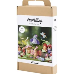 DIY Kit Modellera, Älva, pastellfärger, 1 förp.