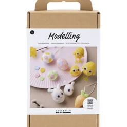 DIY Kit Modellering, Påskfigurer, 1 förp.