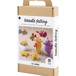 DIY Kit Nålfiltning, Djur i vatten, 1 förp.