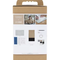 DIY Kit Papperskonst, Bilder för upphängning, off white, 1 förp.