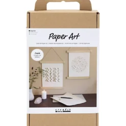 DIY Kit Papperskonst, Papper för upphängängning, off white, 1 förp.