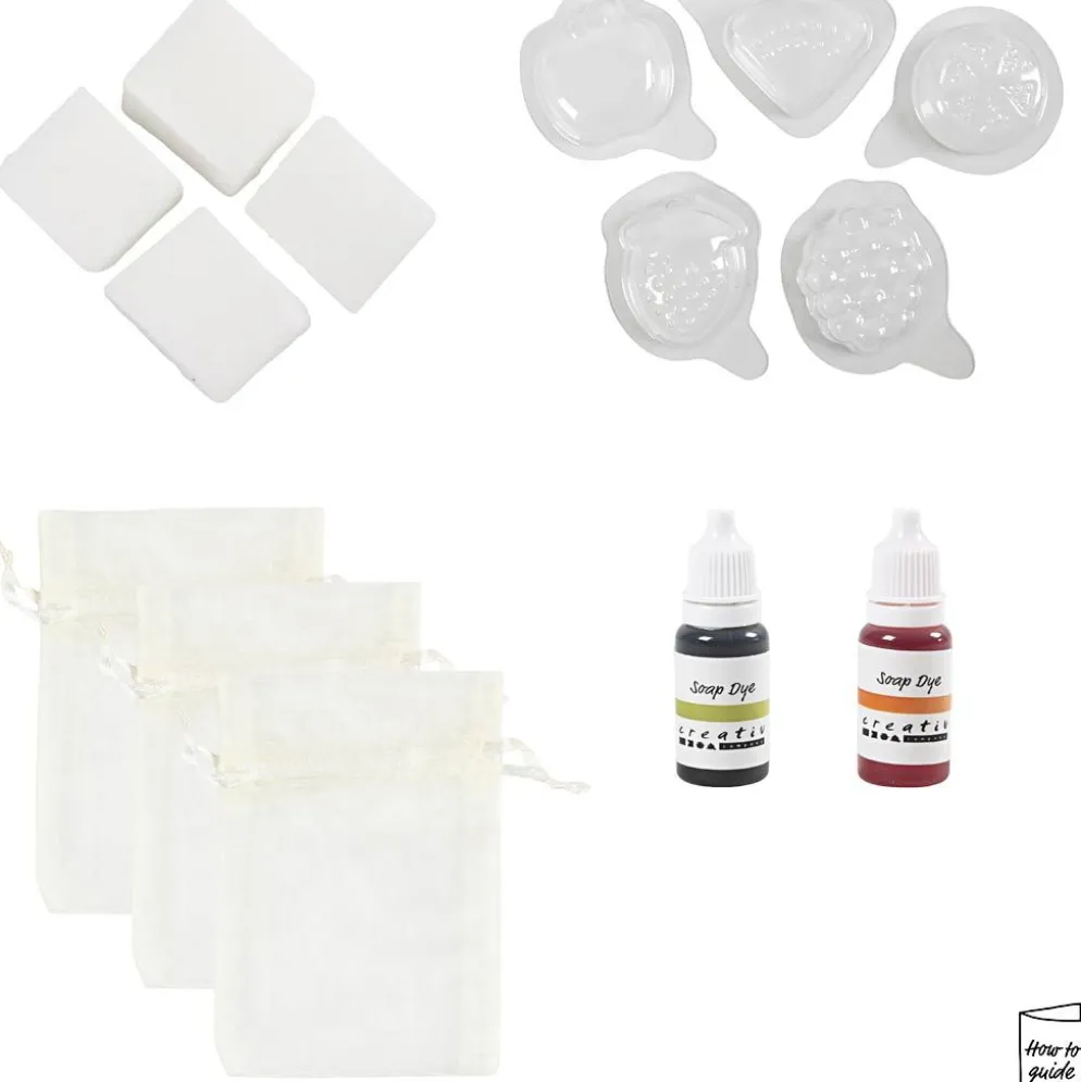 DIY Kit Tvåltillverkning, Frukt, grön, orange, 1 förp.