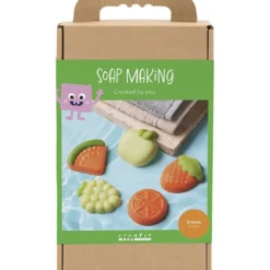 DIY Kit Tvåltillverkning, Frukt, grön, orange, 1 förp.