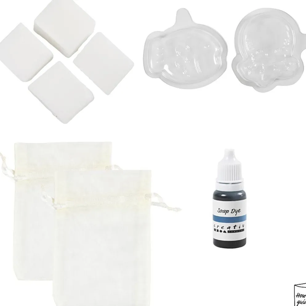 DIY Kit Tvåltillverkning, Havsdjur, blå, 1 förp.