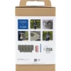 DIY Kit Virkning, Kraftig väska, olivgrön, 1 förp.
