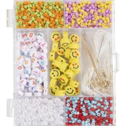 DIY Mix Smycken, Regnbågskit, ca. 1800+ st., regnbågsfärger, 1 förp.