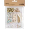 DIY Mix Smycken, Sötvattenspärlor, ca. 1100+ st., dova färger, 1 förp.