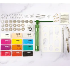 DIY set med Fimo-lera - Line Art, 1 förp.