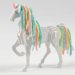 3D konstruktionsfigur, Häst, stl. 18x4,5x16 cm, 1 st.