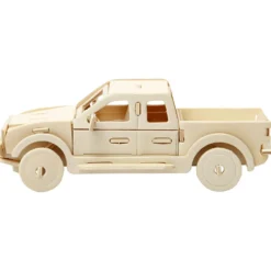 3D konstruktionsfigur, pickup, stl. 19,5x8x12 cm, 1 st.