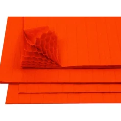 Dragspelspapper, ark 28x17,8 cm, orange, 8 ark/ 1 förp.