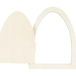 Dörr med gångjärn, H: 13 cm, B: 10 cm, 1 st.