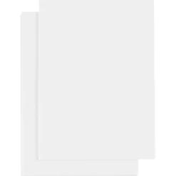 3D Skumark, A6, ark 105x148 mm, tjocklek 2 mm, vit, 5 ark/ 1 förp.