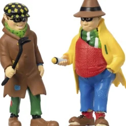 Dunder-Karlsson och Blom figurer, stl. 10 cm, 2 st./ 1 set