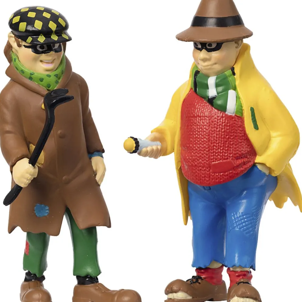Dunder-Karlsson och Blom figurer, stl. 10 cm, 2 st./ 1 set