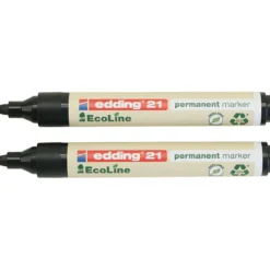 Edding EcoLine märkpenna 21, svart, 10 st./ 1 förp.