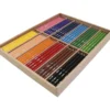 edu Jumbo Färgblyertspennor, tjocklek 10 mm, kärna 5 mm, mixade färger, 12x12 st., 144 st./ 1 förp.