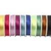 Elastisk smyckestråd, tjocklek 1 mm, mixade färger, 250 m, 10x25 m/ 1 förp.