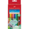 FABER-CASTELL Classic färgpennor, kärna 3 mm, mixade färger, 12 st./ 1 förp.