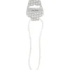 Facettpärlor, stl. 3x4 mm, Hålstl. 0,8 mm, kristall, 100 st./ 1 förp.