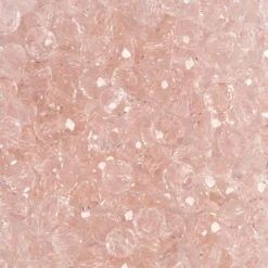 Facettpärlor, stl. 3x4 mm, Hålstl. 0,8 mm, rosa, 100 st./ 1 förp.