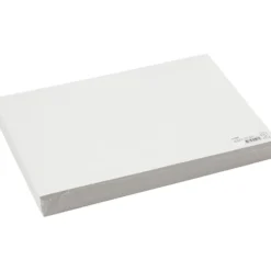 Falskartong, ark 25,5x36 cm, tjocklek 0,4 mm, 250 g, vit, 100 ark/ 1 förp.