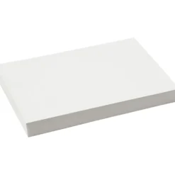 Falskartong, ark 25,5x36 cm, tjocklek 0,4 mm, 250 g, vit, 100 ark/ 1 förp.