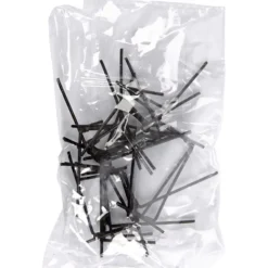 Fågel-/Kycklingfötter, H: 5 cm, B: 2 cm, svart, 10 par/ 1 förp.