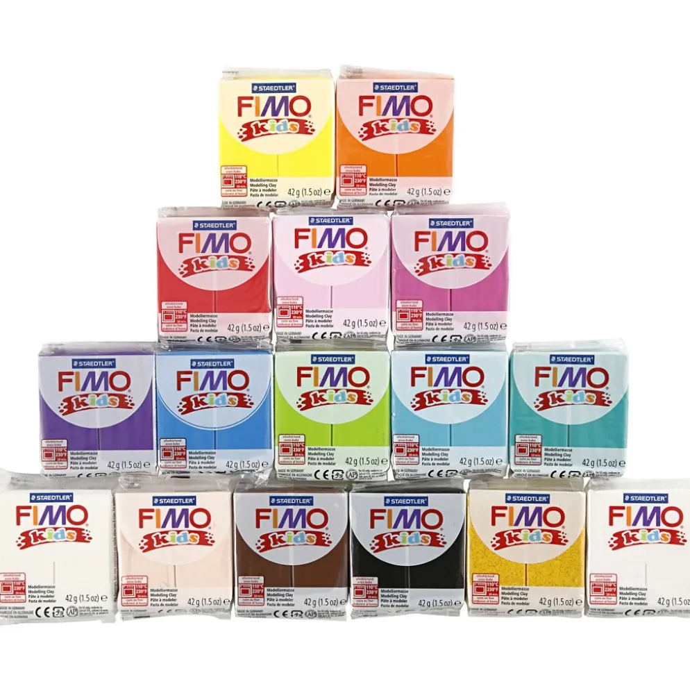 FIMO® Kids Clay, 32x42 g/ 1 förp.