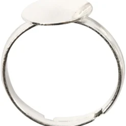Fingerring, försilvrad, 15 st./ 1 förp.