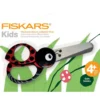 Fiskars Barnsax med Djurmotiv, Nyckelpiga, L: 13 cm, 1 st.