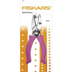 Fiskars Handstans, Heart, Hålstl. 5 mm, 1 st.
